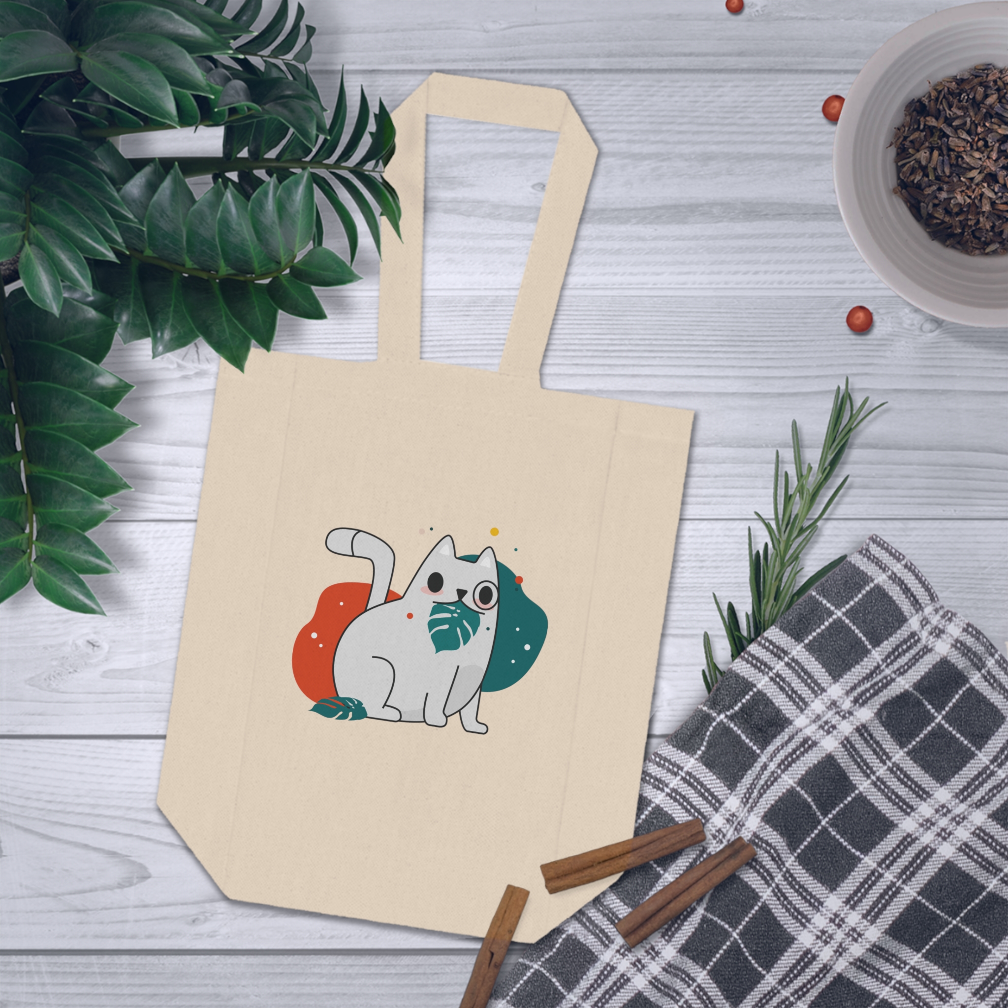 Double Wine Tote Bag - Image 3