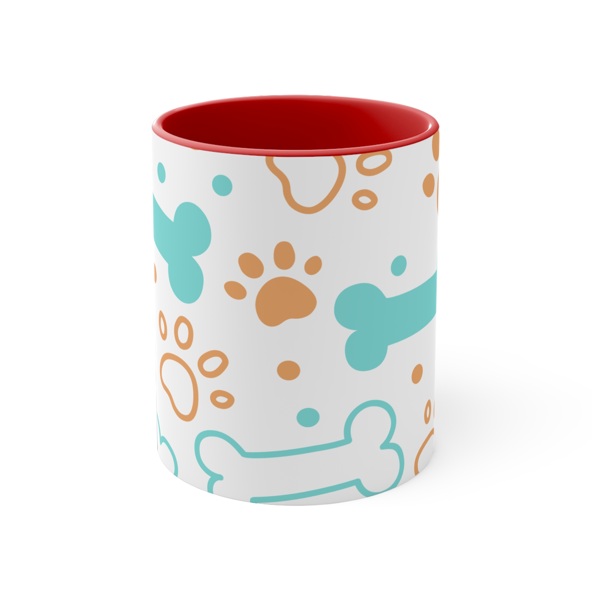Colorful Accent Mugs, 11oz