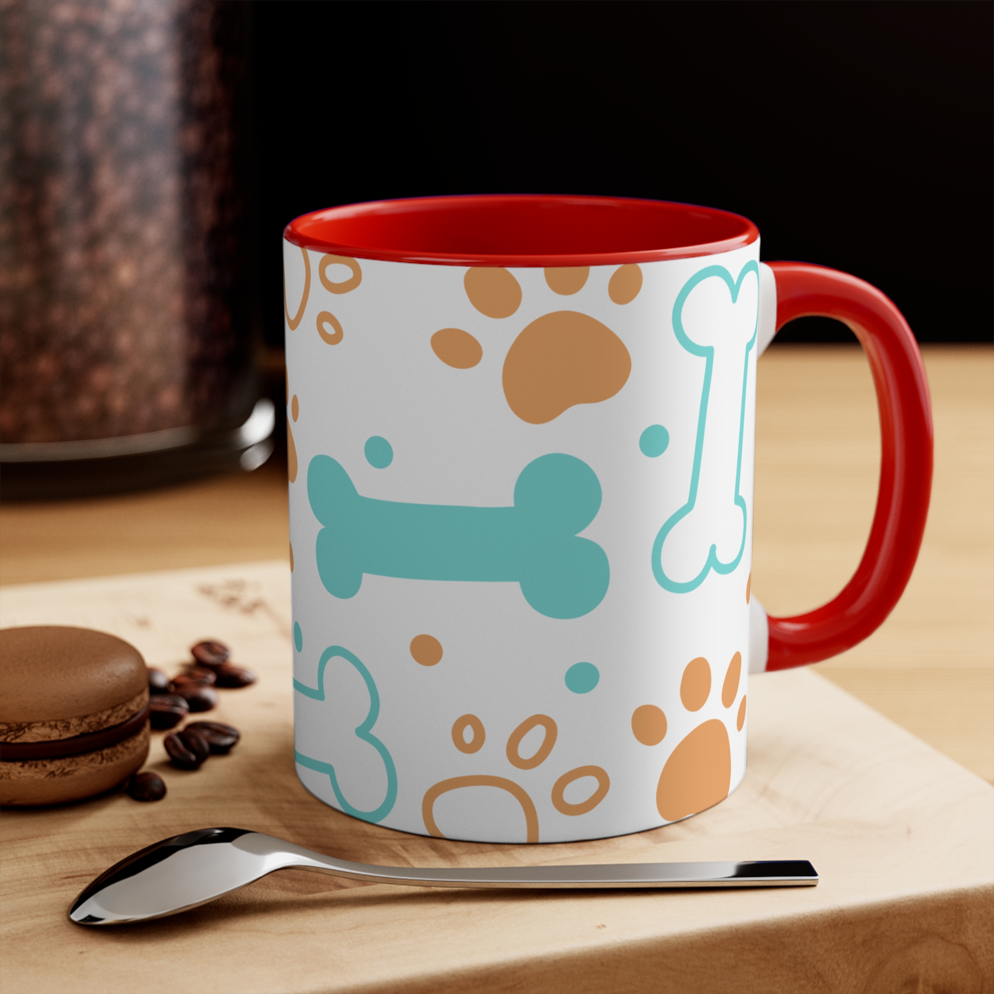 Colorful Accent Mugs, 11oz - Image 4