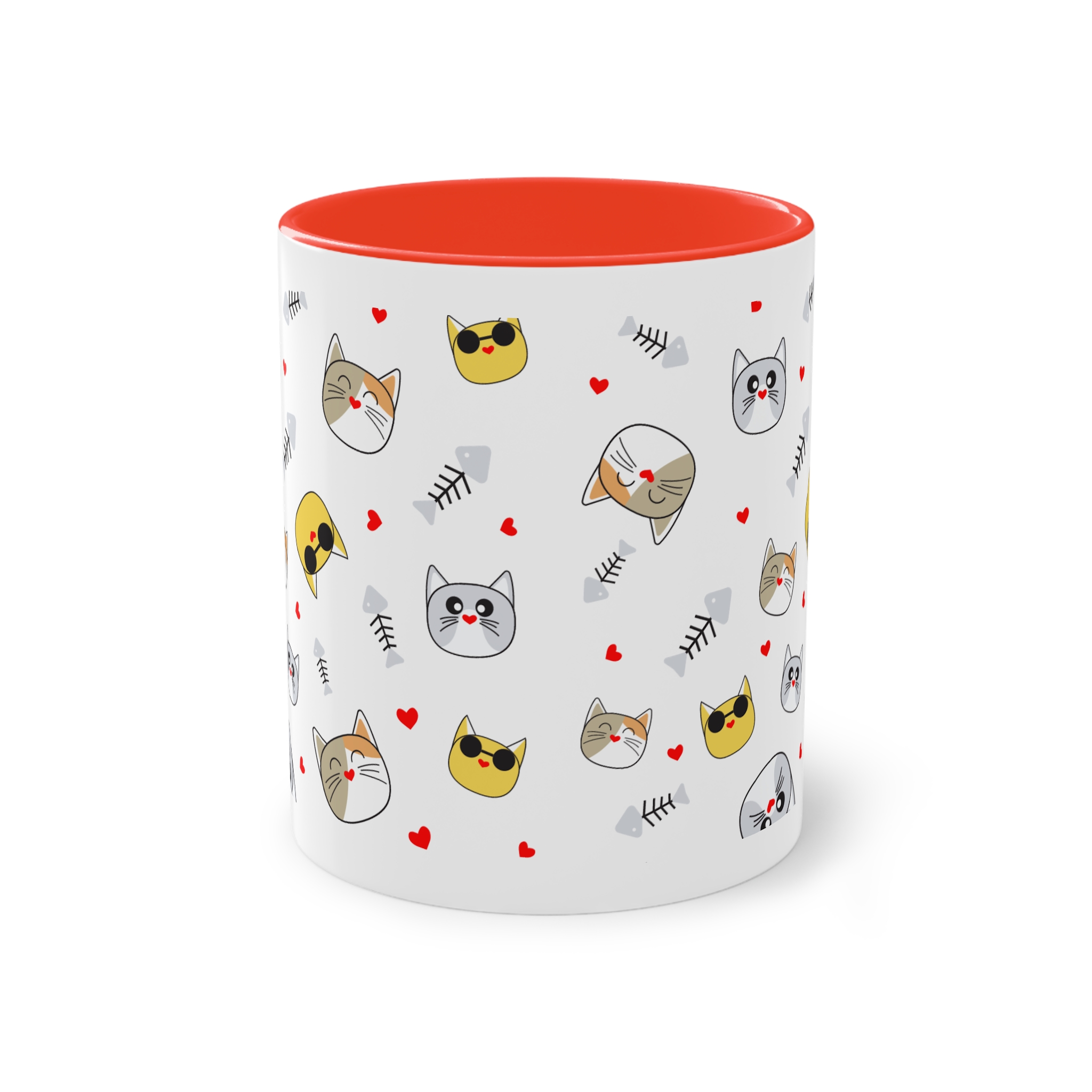 Two-Tone Coffee Mug, 11oz