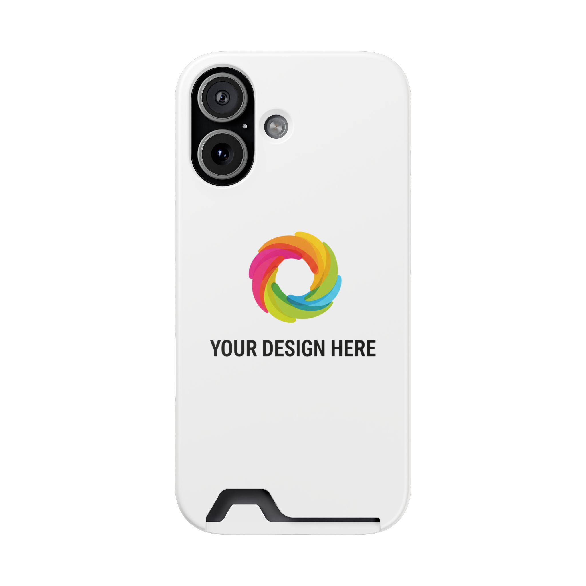 Alphabet Pattern Phone Card Case