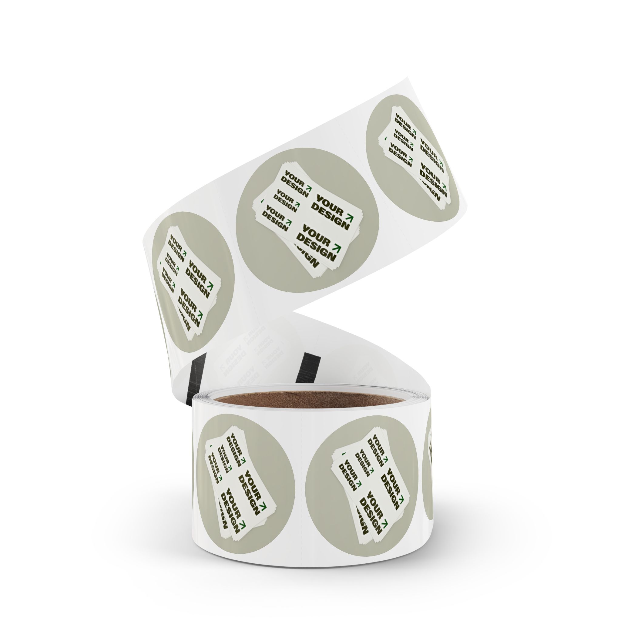Custom Round Sticker Label Rolls - Image 18