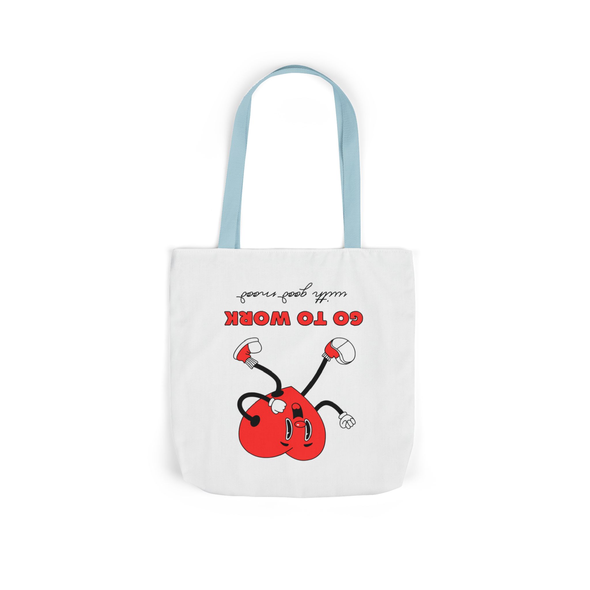 Canvas Tote Bag, 5-Color Straps - Image 27