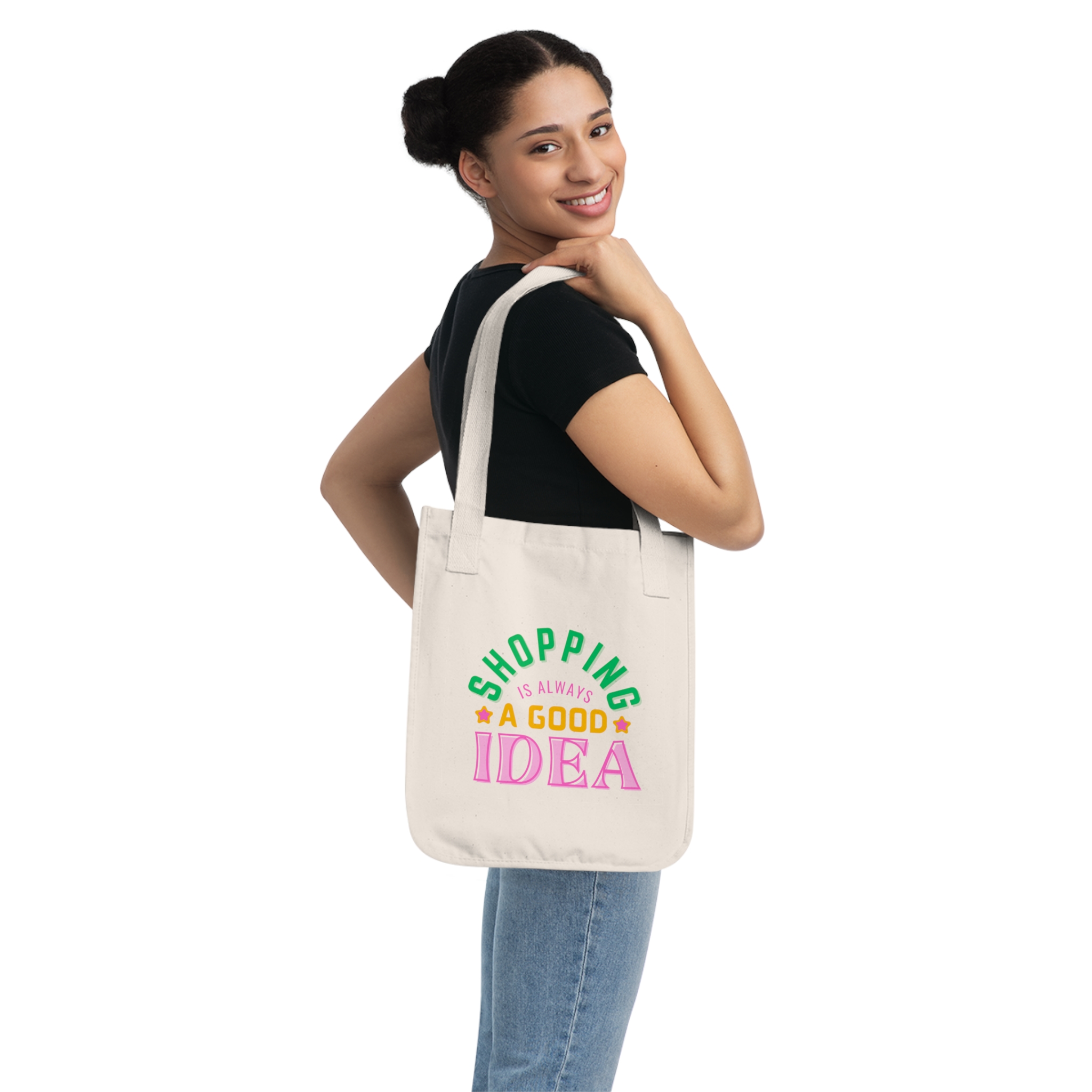 Organic Canvas Tote Bag - Image 4