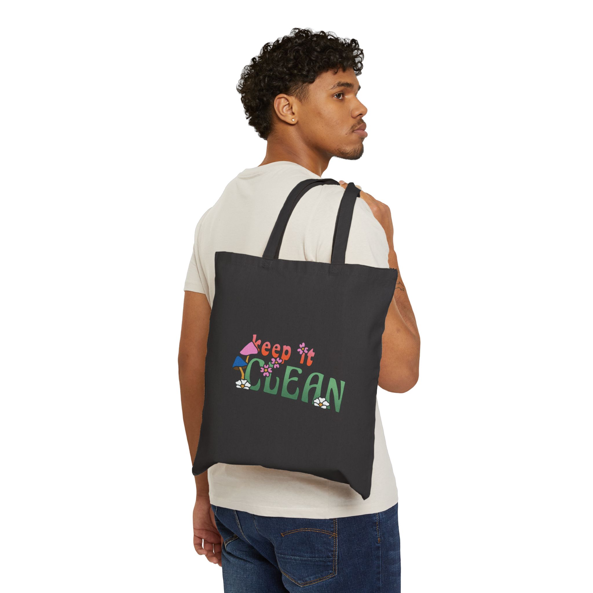 Cotton Canvas Tote Bag - Image 16