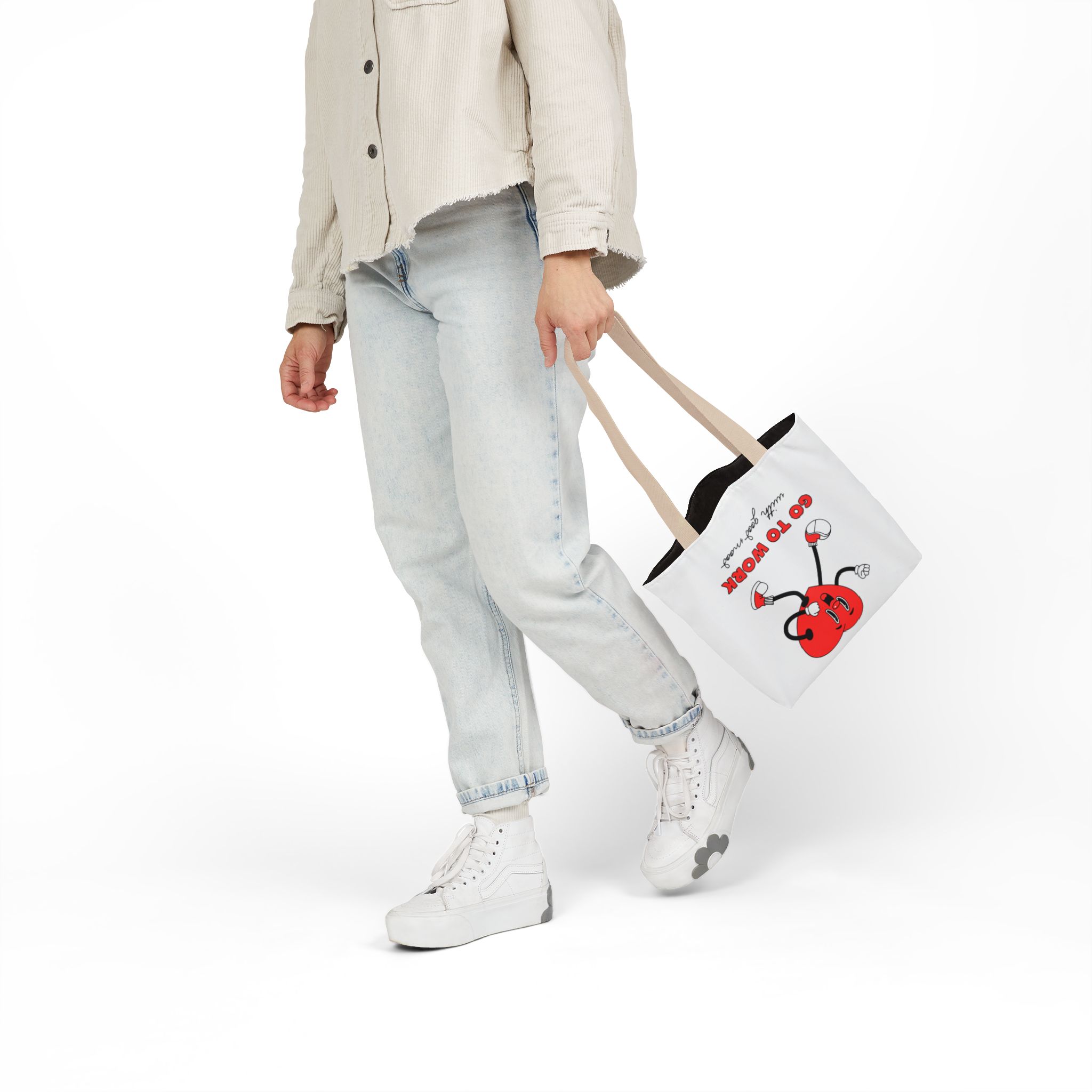 Canvas Tote Bag, 5-Color Straps - Image 6