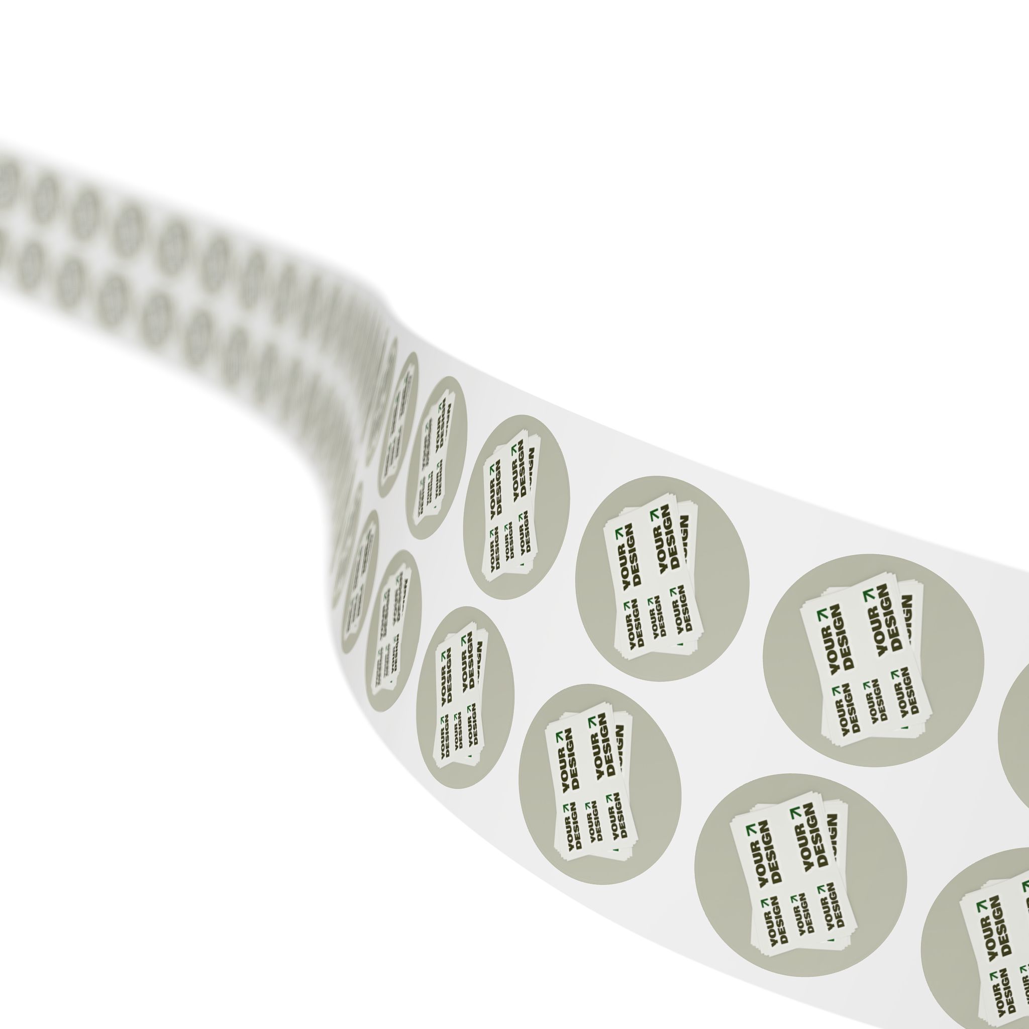 Custom Round Sticker Label Rolls - Image 5