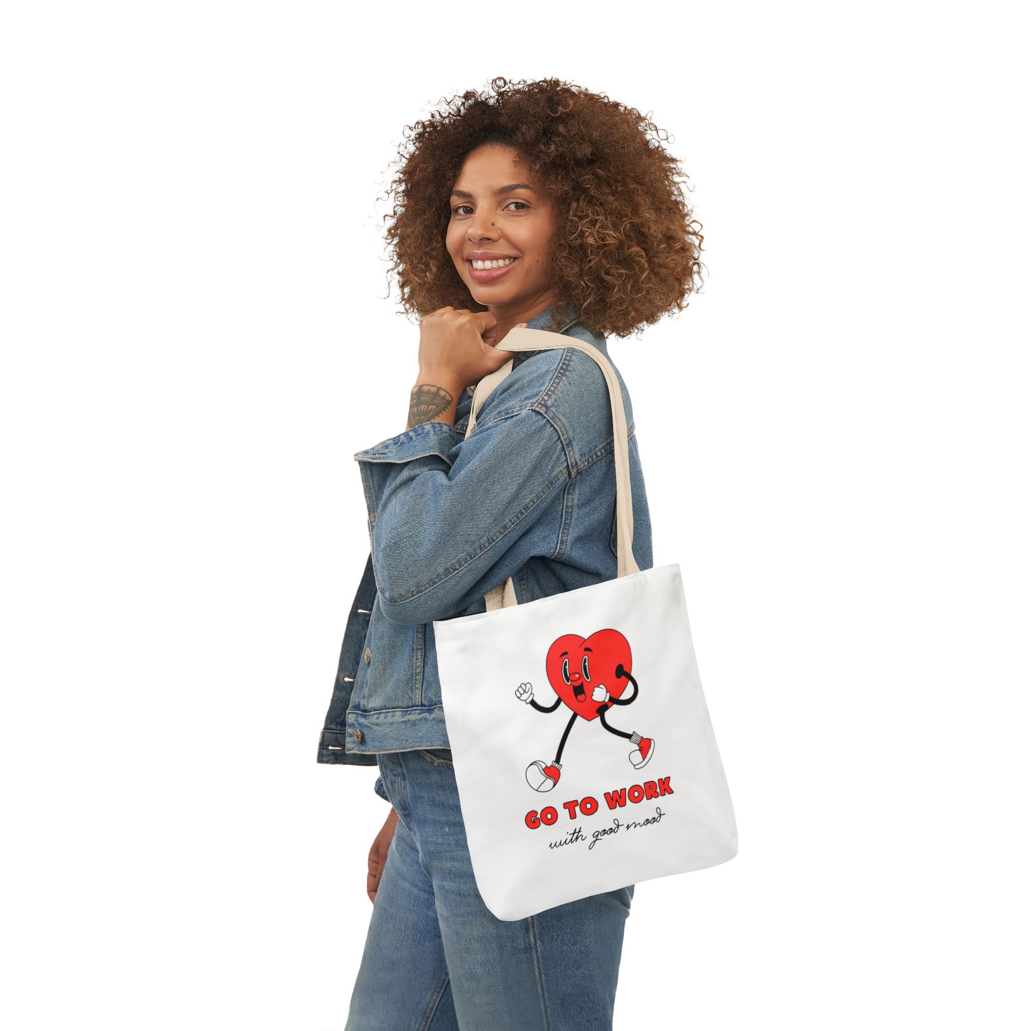 Canvas Tote Bag, 5-Color Straps - Image 5