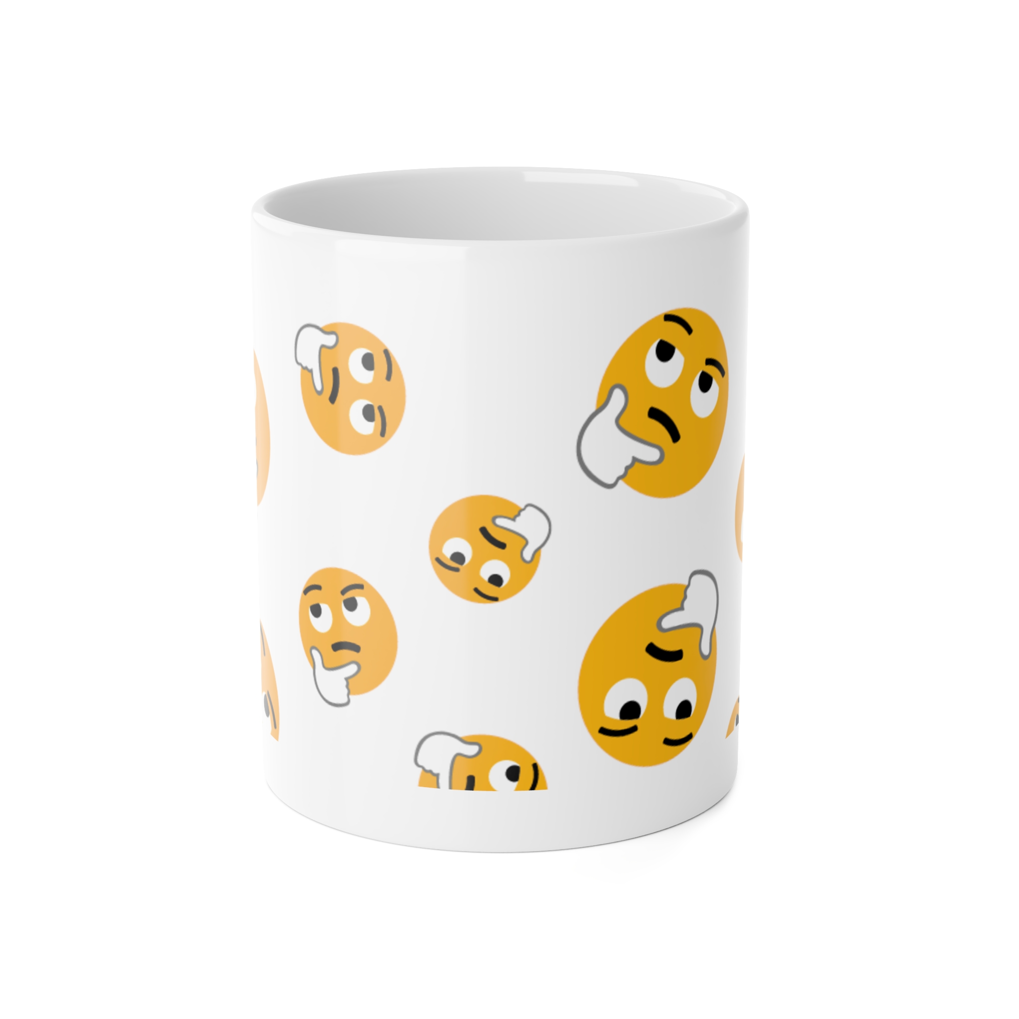 White Ceramic Mug, 11oz