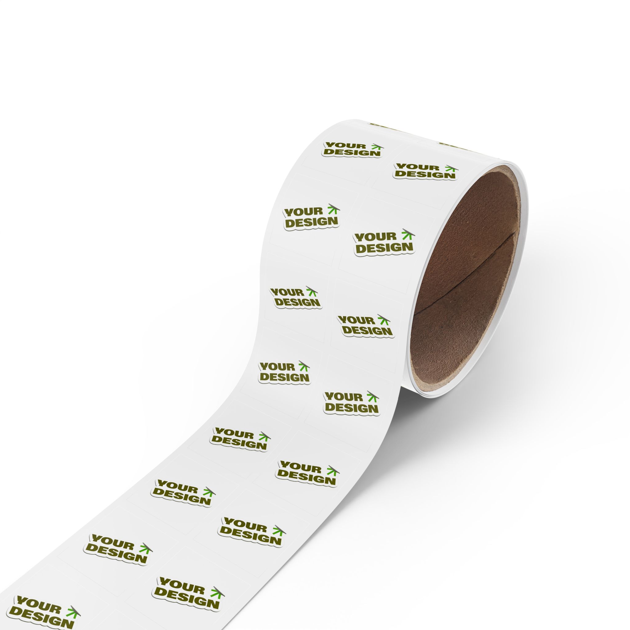 Square Sticker Label Roll