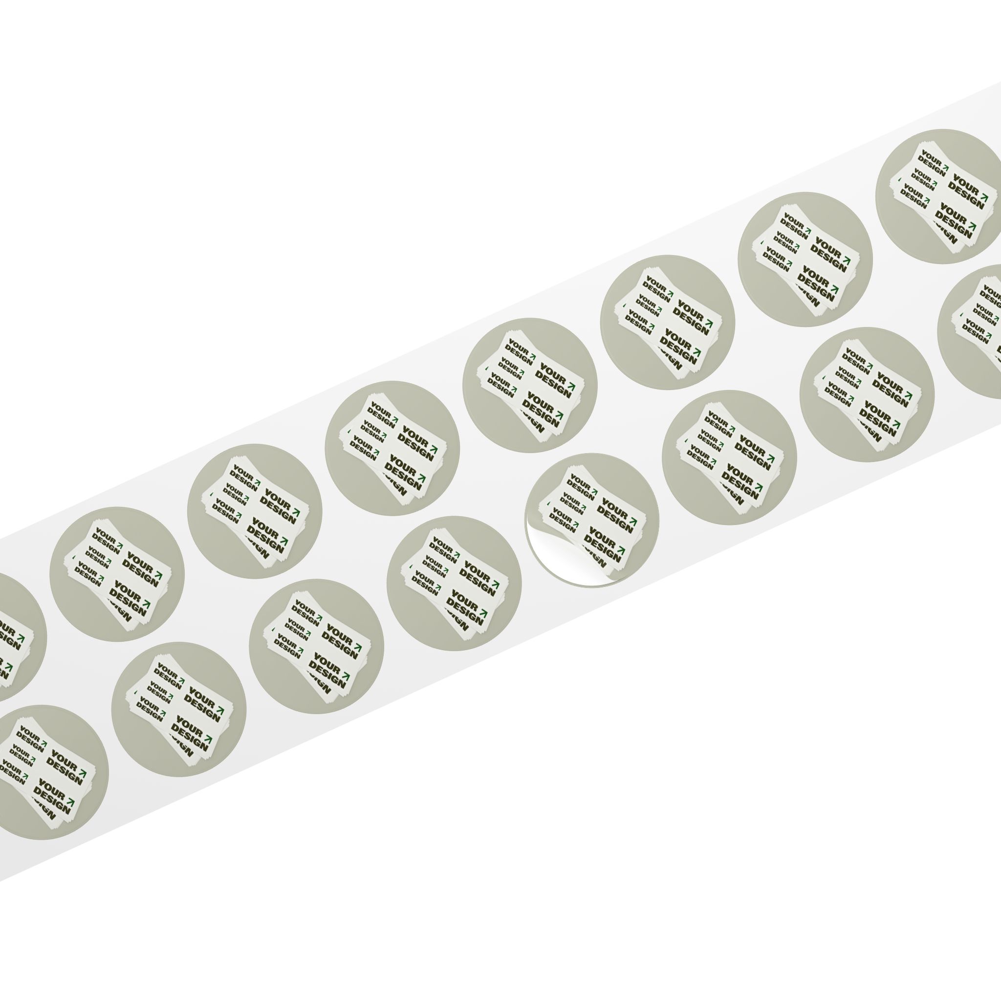 Custom Round Sticker Label Rolls - Image 6