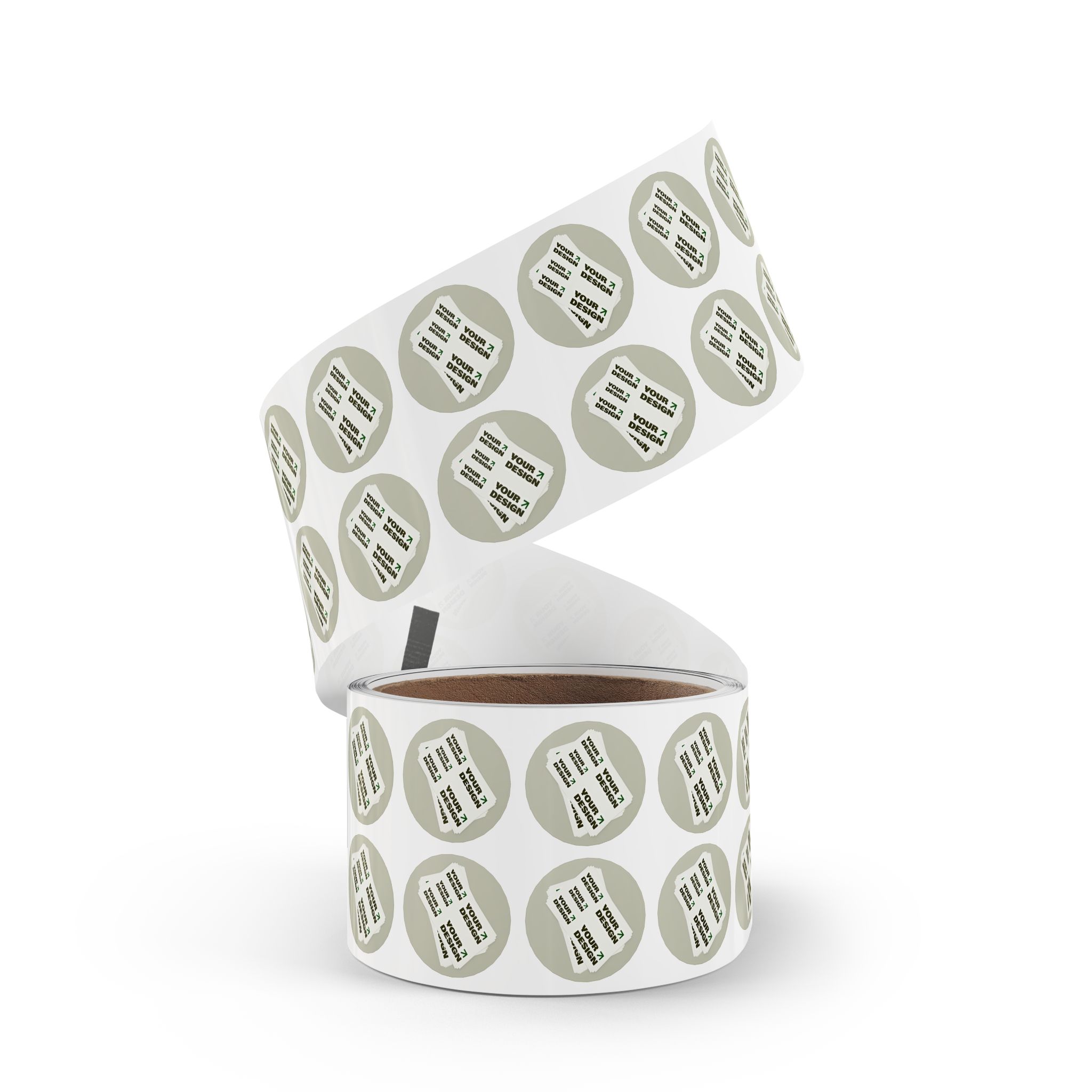 Custom Round Sticker Label Rolls - Image 22