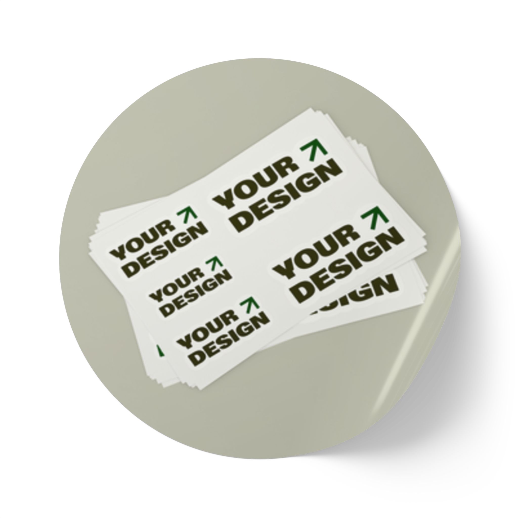 Custom Round Sticker Label Rolls - Image 16