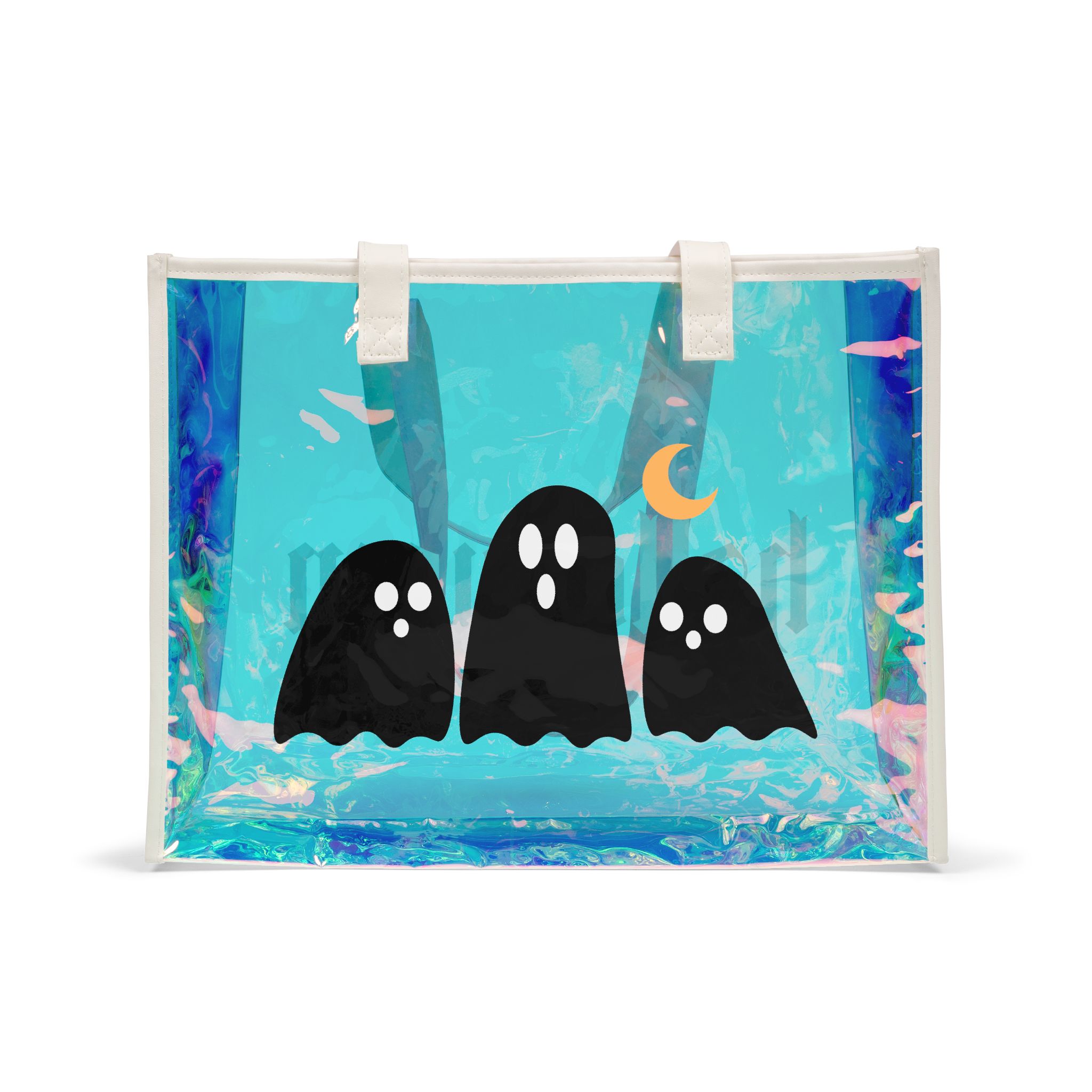 Beach Holographic Tote Bag