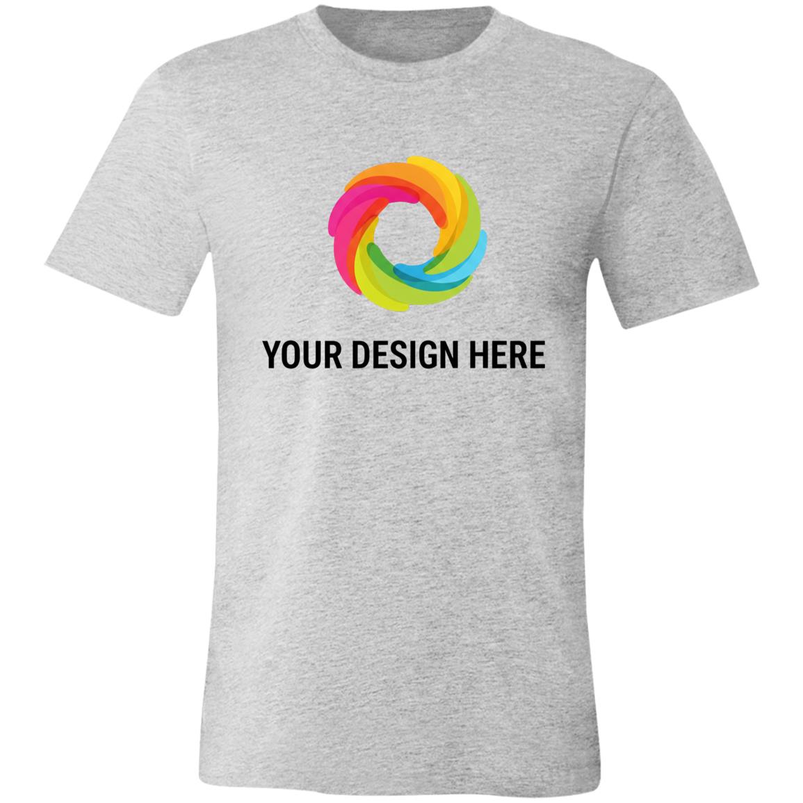 Bella Canvas 3001C t-shirt printing