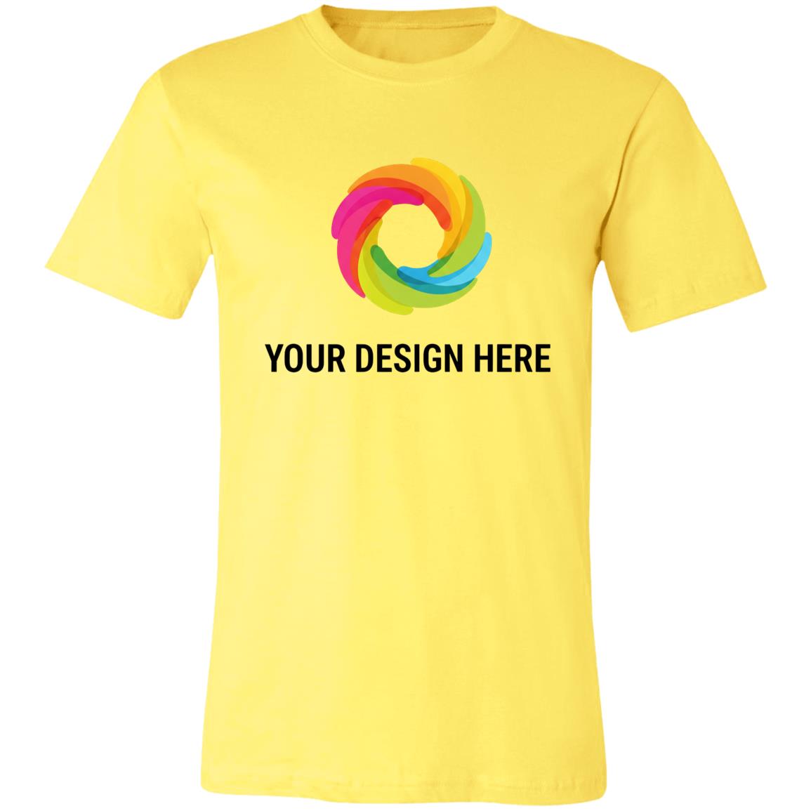 3001C Bella + Canvas Unisex Jersey Short-Sleeve T-Shirt - Image 7