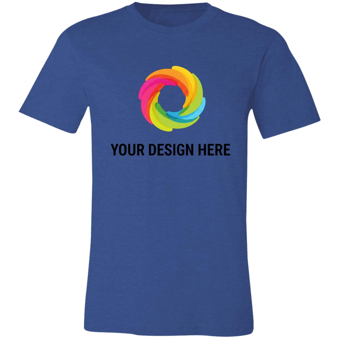 3001C Bella + Canvas Unisex Jersey Short-Sleeve T-Shirt - Image 8