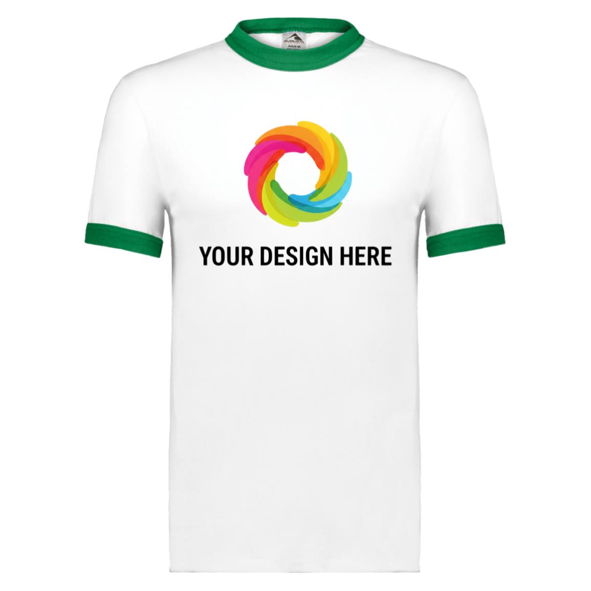 710 Augusta Unisex Ringer Tee - Image 5