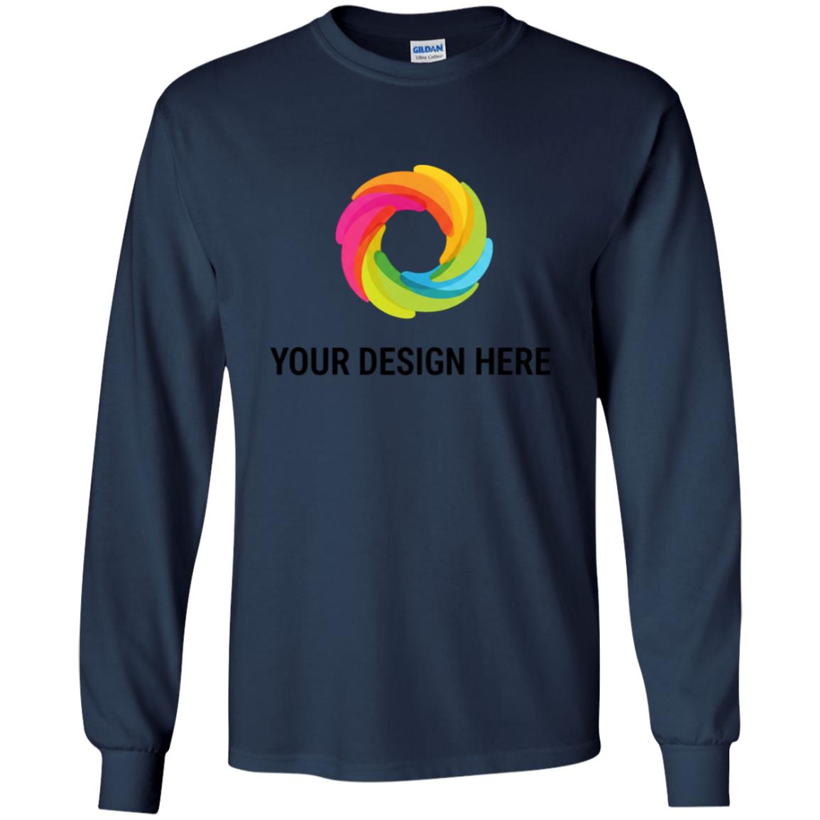 G540B Youth LS T-Shirt - Image 4