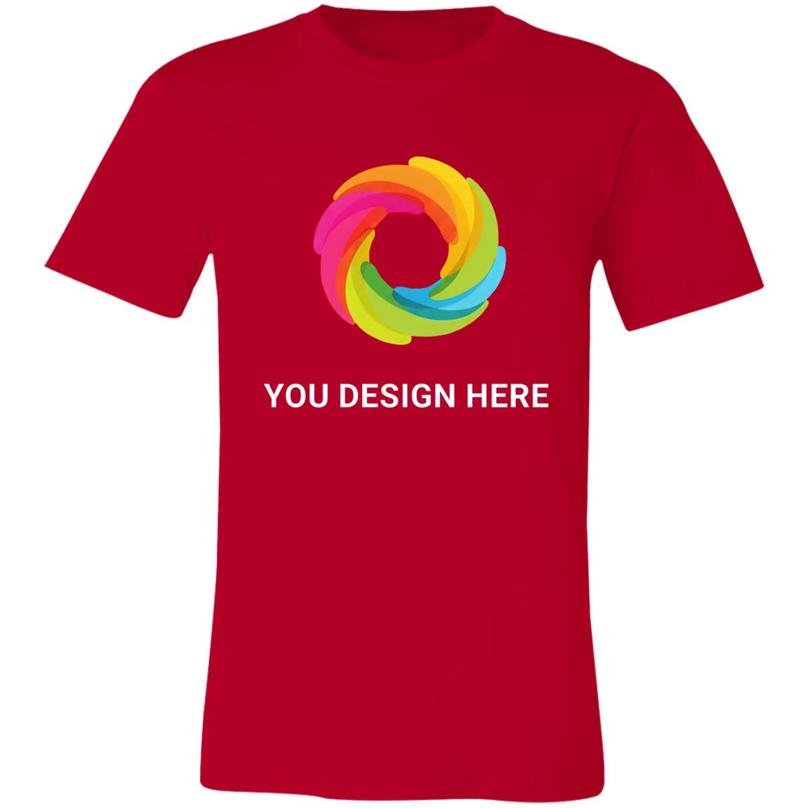 3001C Bella + Canvas Unisex Jersey Short-Sleeve T-Shirt - Image 7