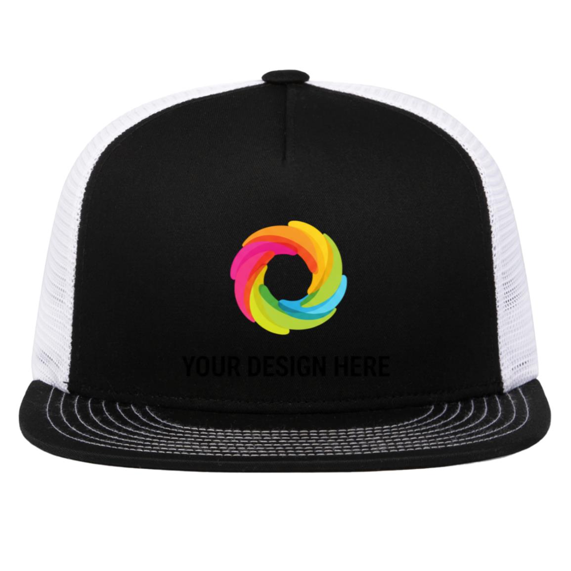 4D7 D-Series 5-Panel Trucker Snapback Cap