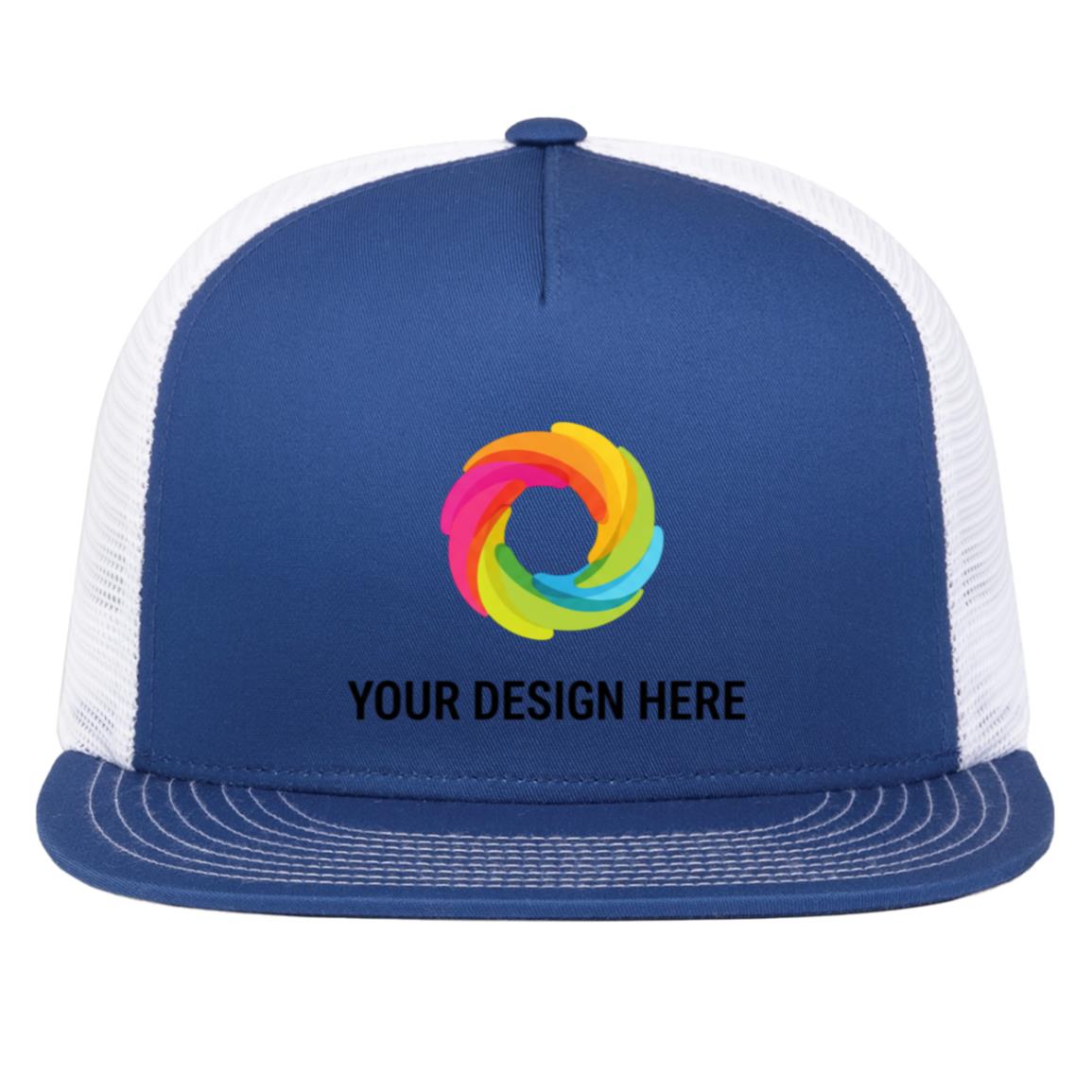 4D7 D-Series 5-Panel Trucker Snapback Cap - Image 4