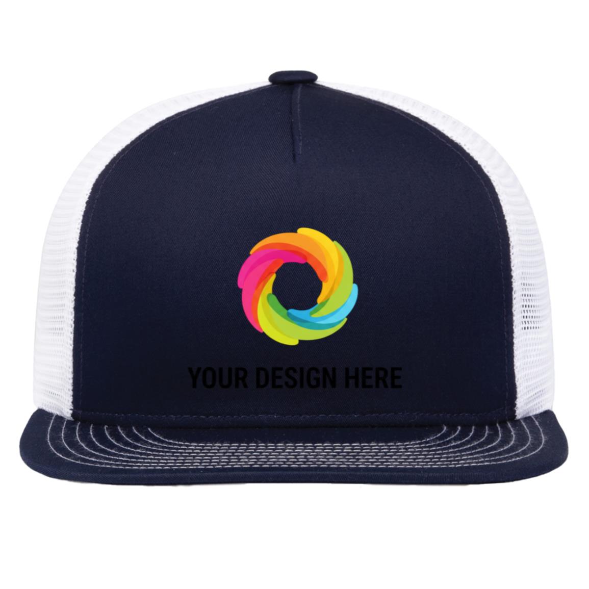 4D7 D-Series 5-Panel Trucker Snapback Cap - Image 7