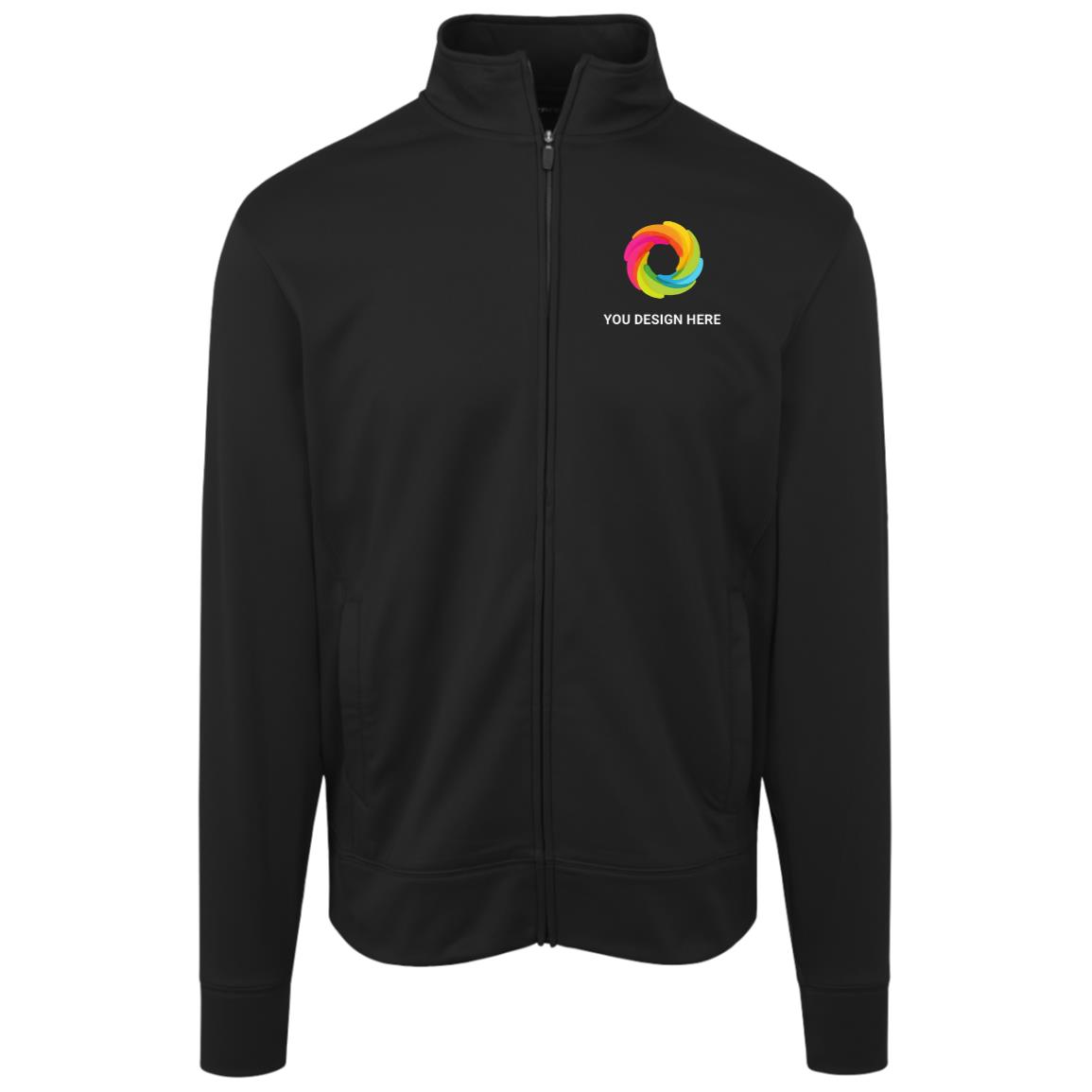 ST241 Sport-Tek Mens Fleece Full-Zip Jacket