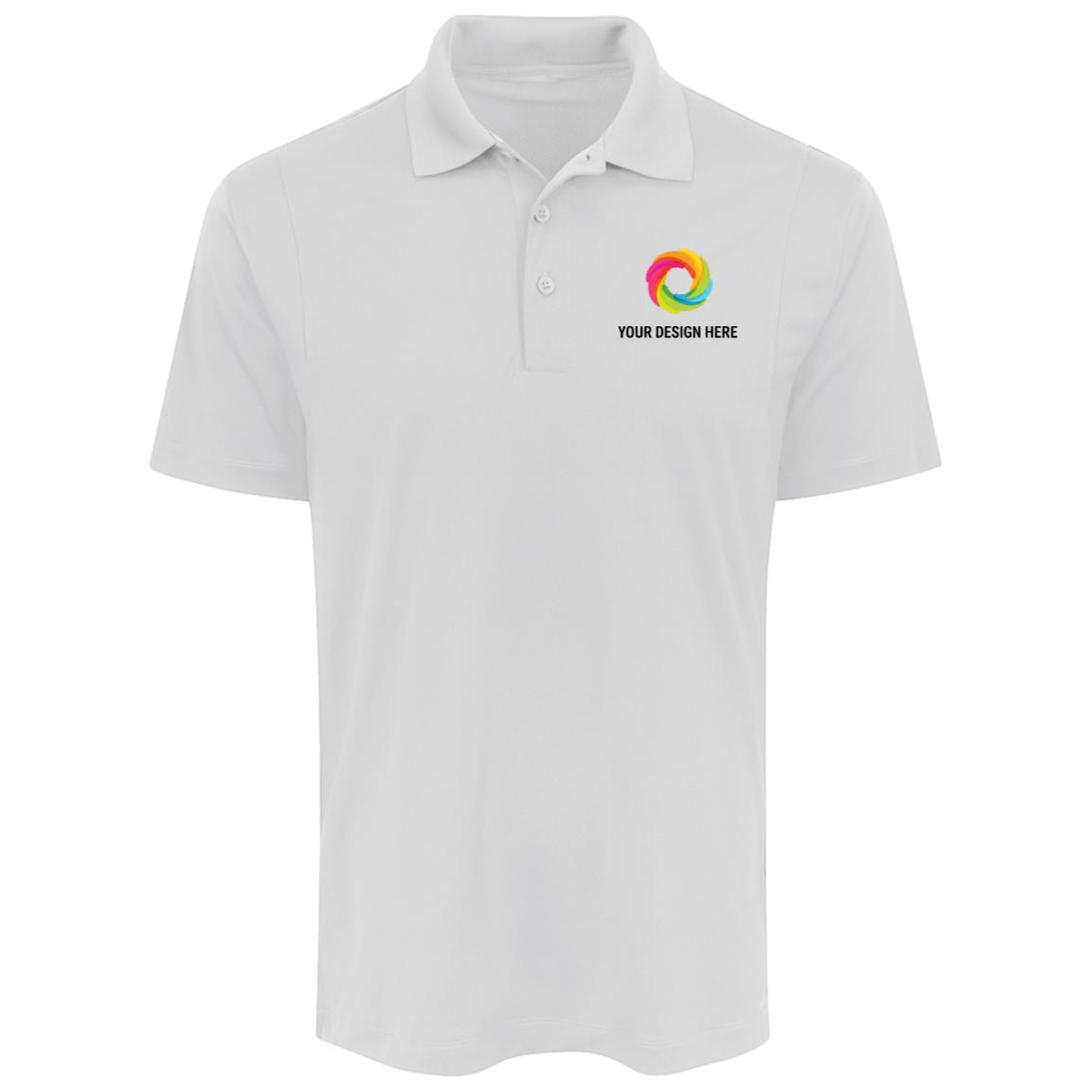 ST650 Sport-Tek Micropique Tag-Free Flat-Knit Collar Polo