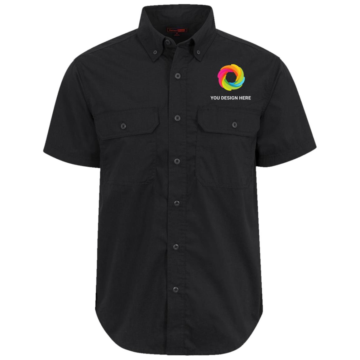 CSW175 CornerStone Mens Short Sleeve Ripstop Workshirt