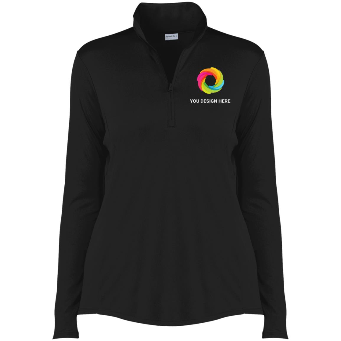 LST357 Sport-Tek Women's Competitor Quarter Zip Pullover