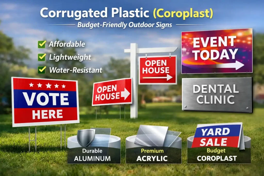 Corrugated Plastic (Coroplast)