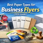 Best Paper Types for Business Flyers (Complete Guide for 2026)