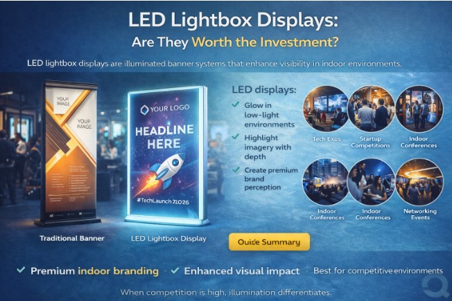 LED Lightbox Displays, Are They Worth the Investment