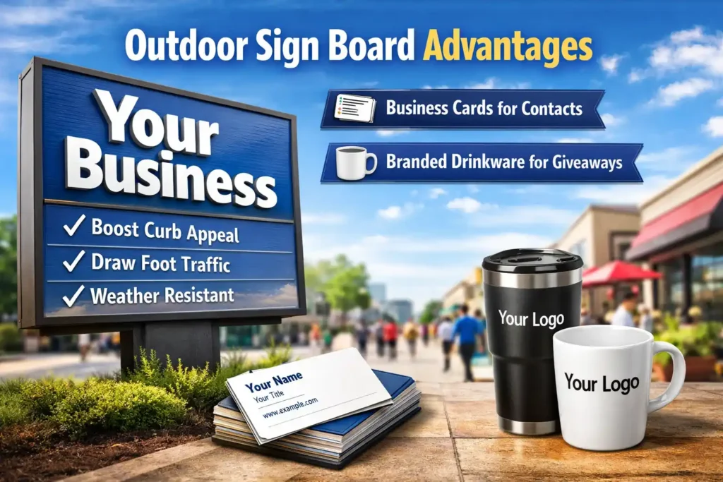 Outdoor Sign Board Advantages