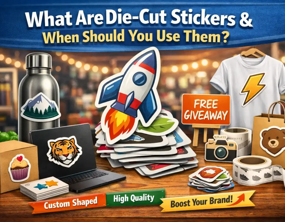 What Are Die-Cut Stickers and When Should You Use Them (Updated for 2026)