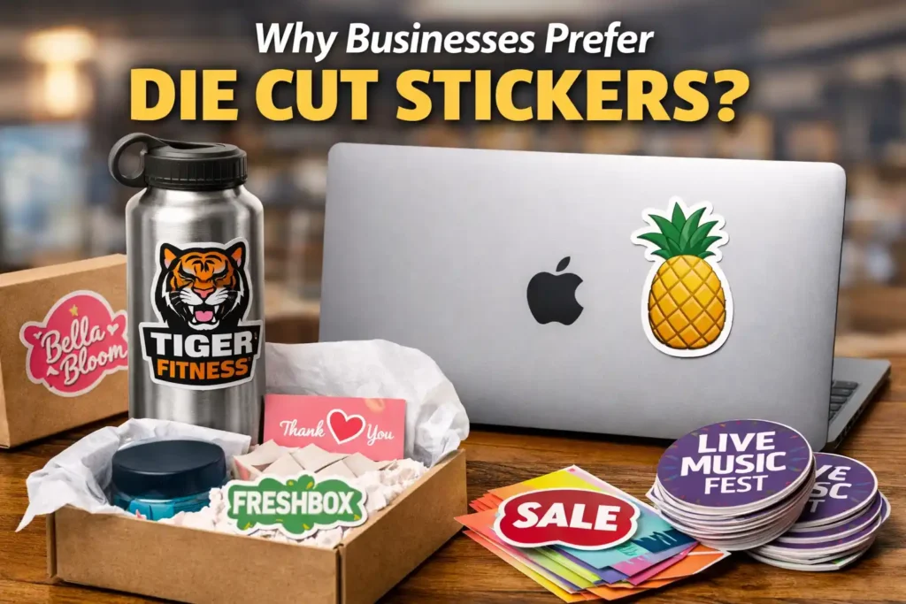 Why Do Businesses Prefer Die Cut Stickers