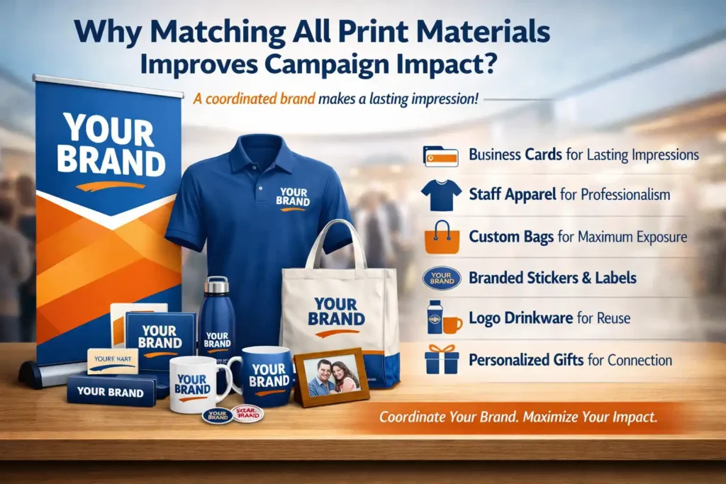 Why Matching All Print Materials Improves Campaign Impact