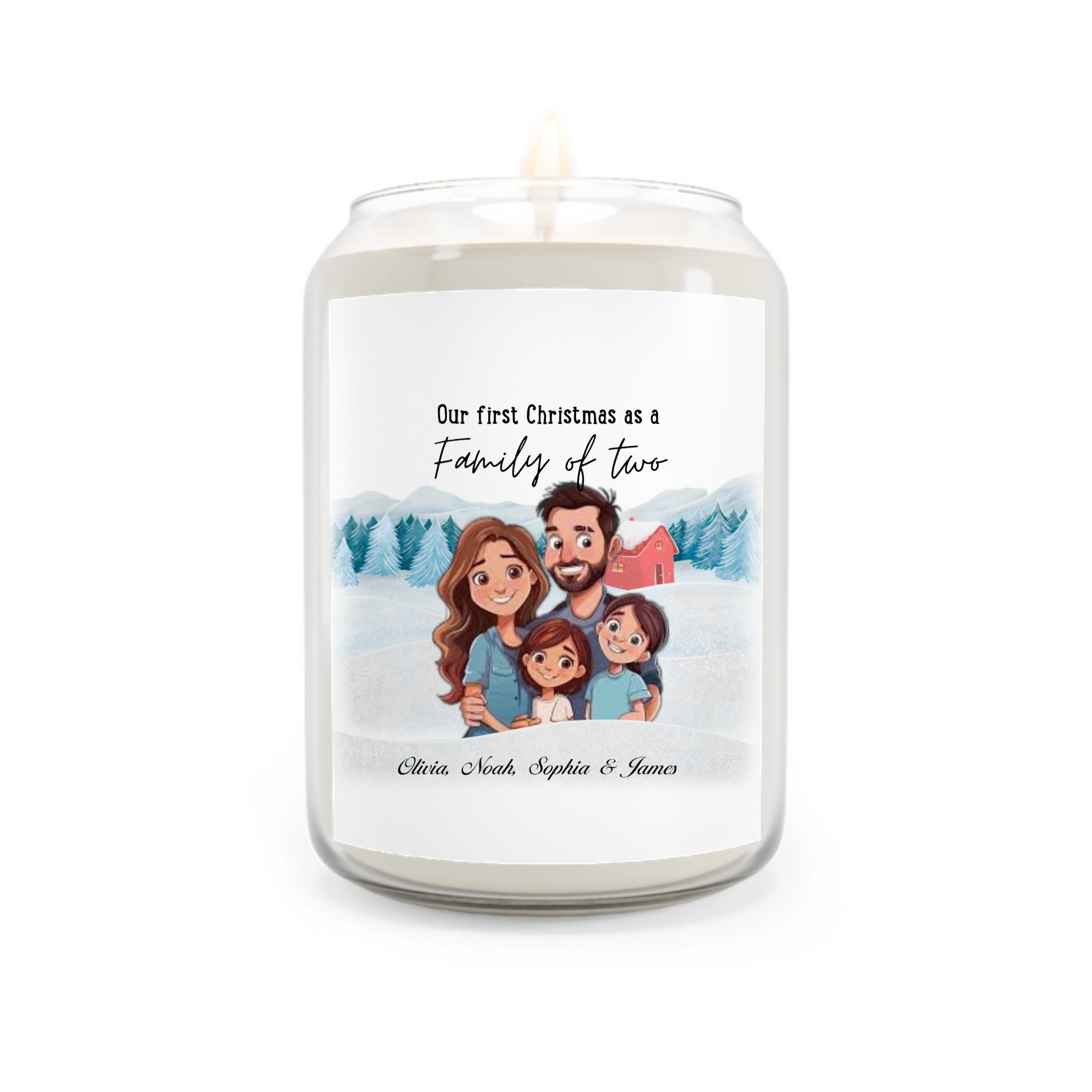 Scented Soy Candles, 13.75oz