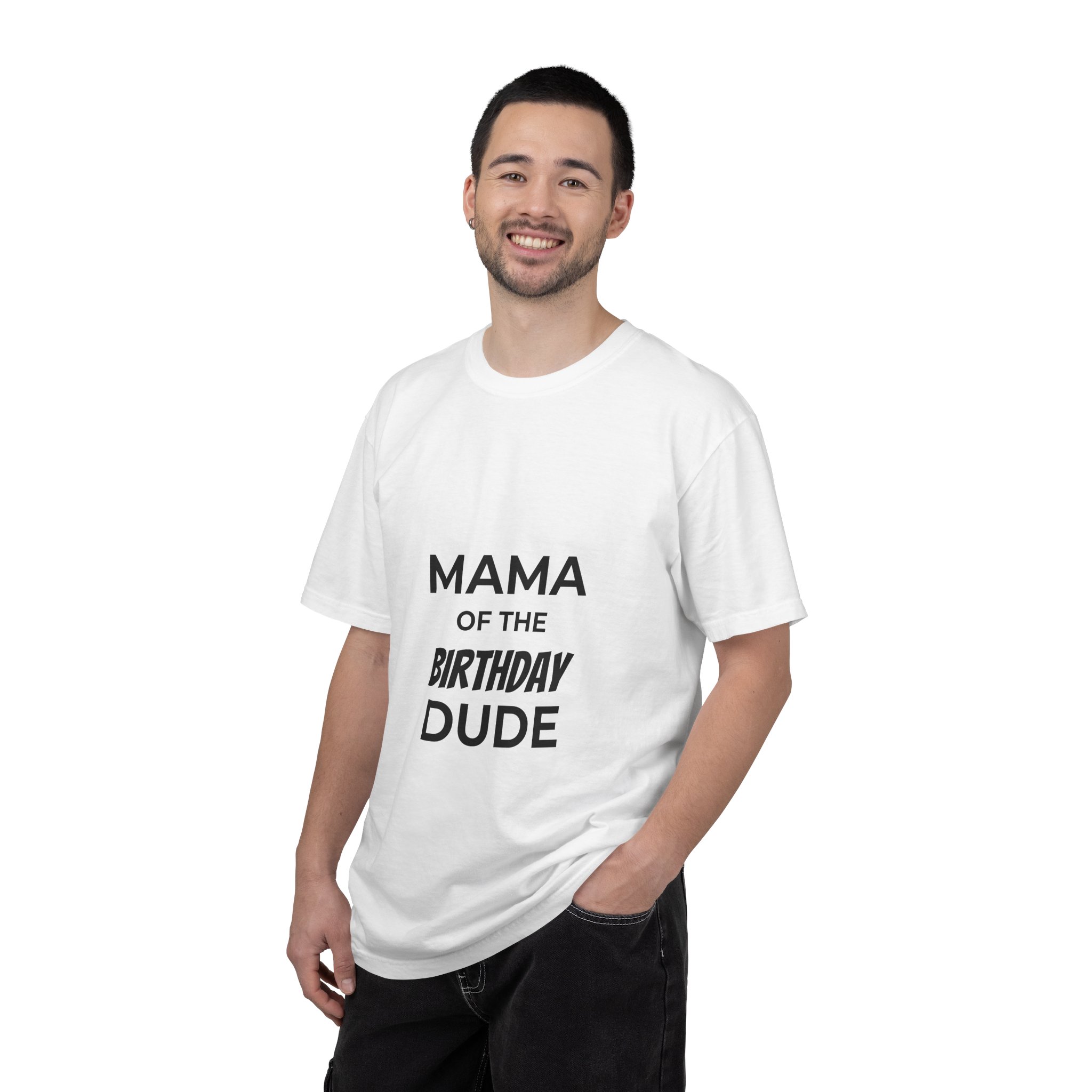 Mama of the Birthday Dude T-Shirt - Image 4