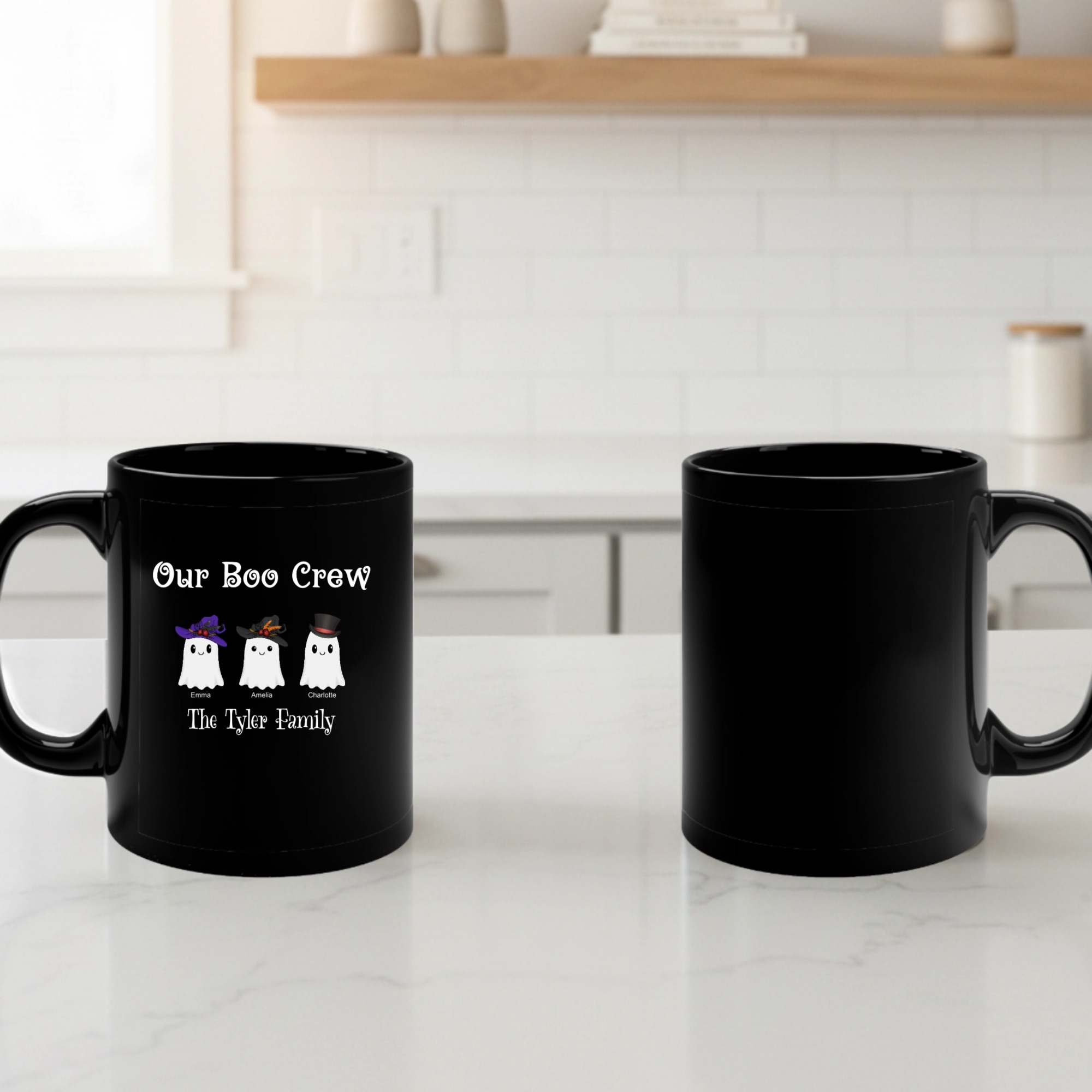 Black Coffee Mug, 11oz