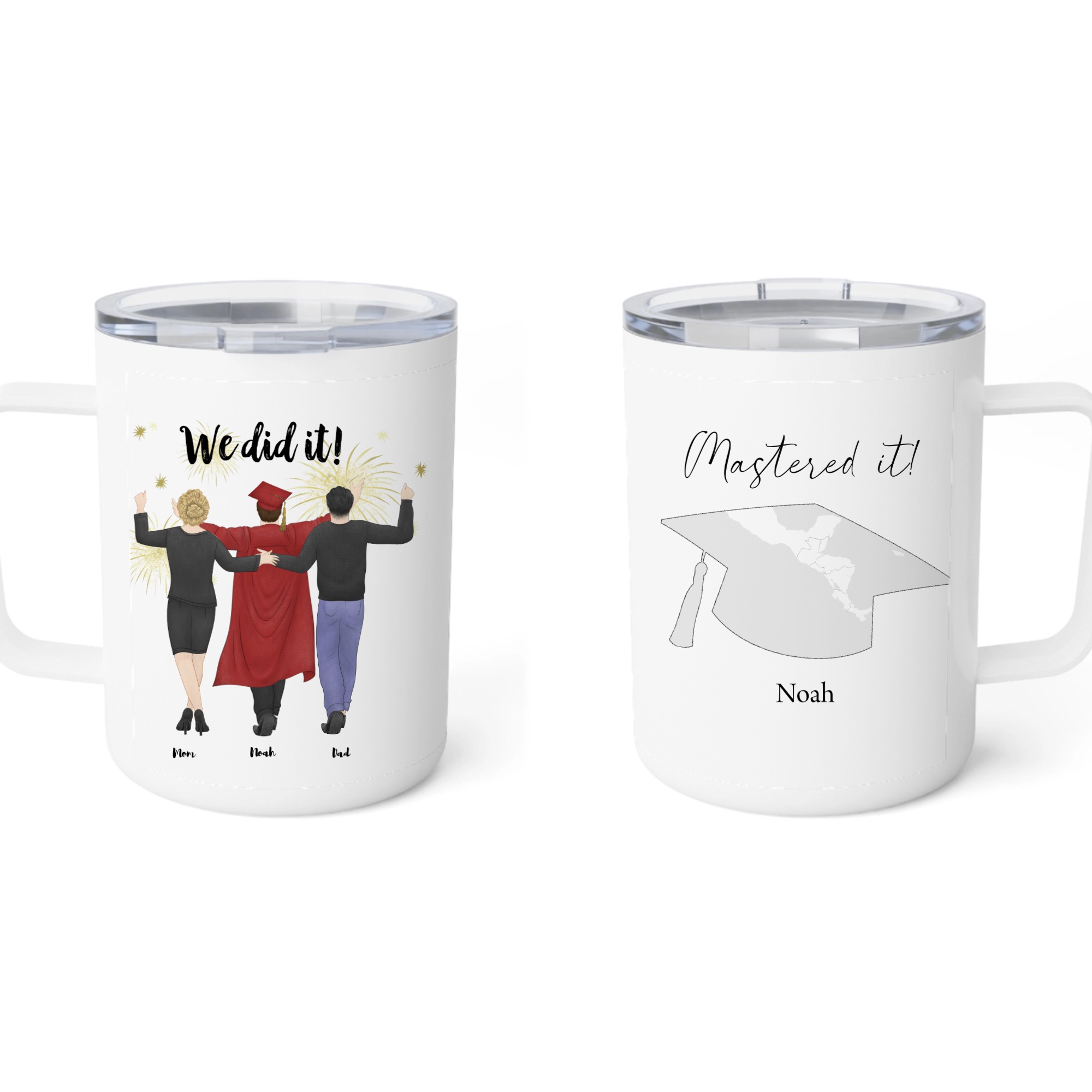 Insulated Coffee Mug, 10oz