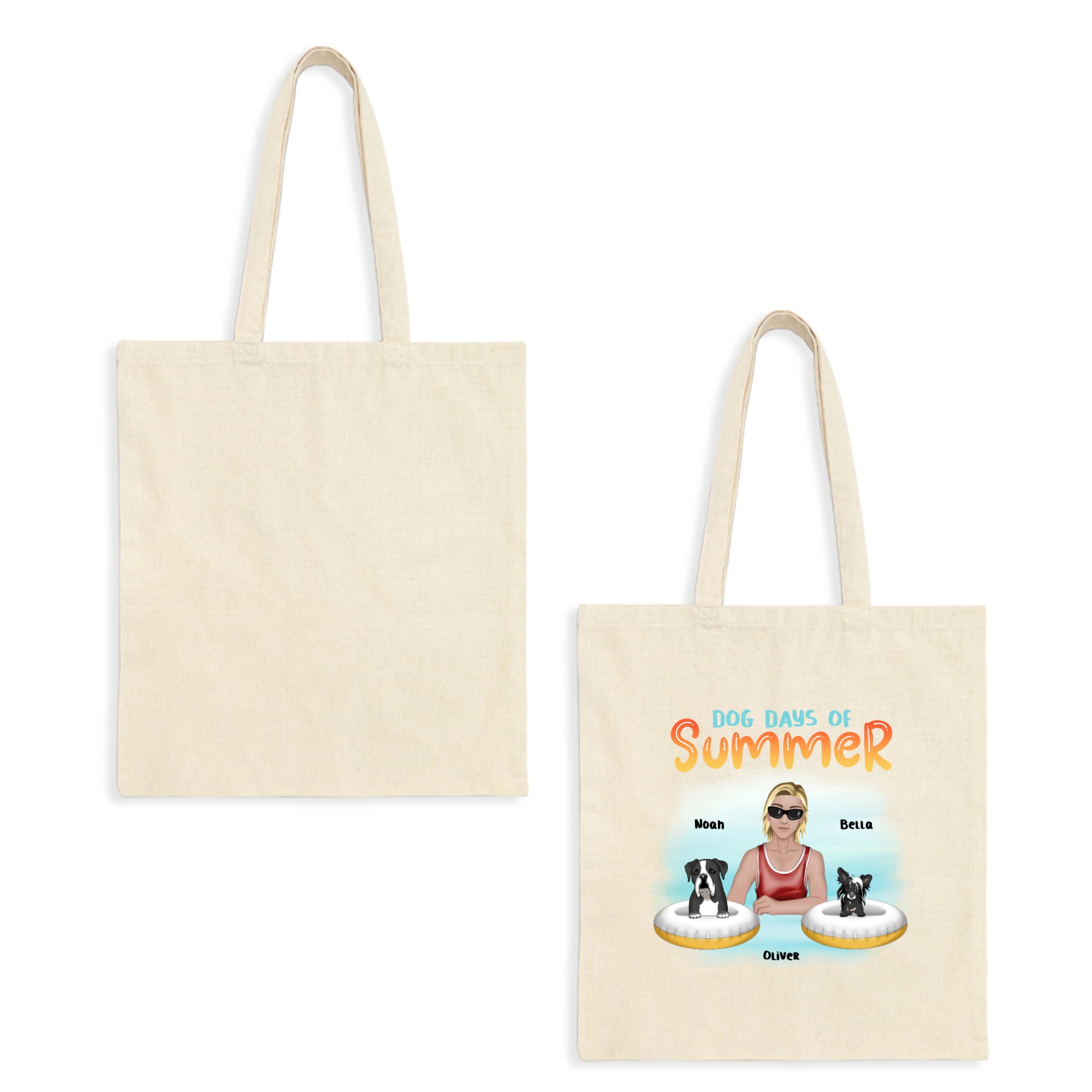Cotton Canvas Tote Bag