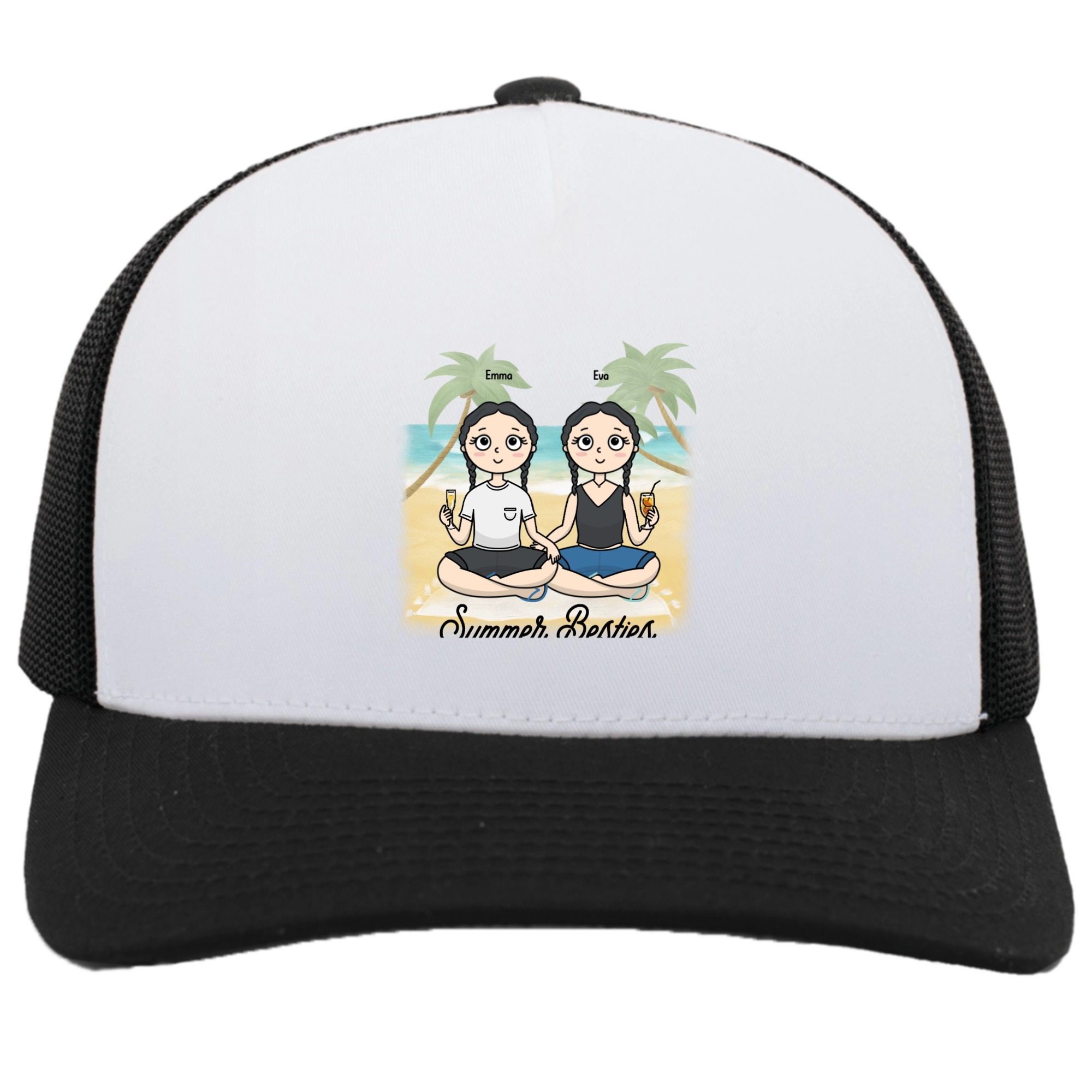 105C 5-Panel Trucker Snapback Cap