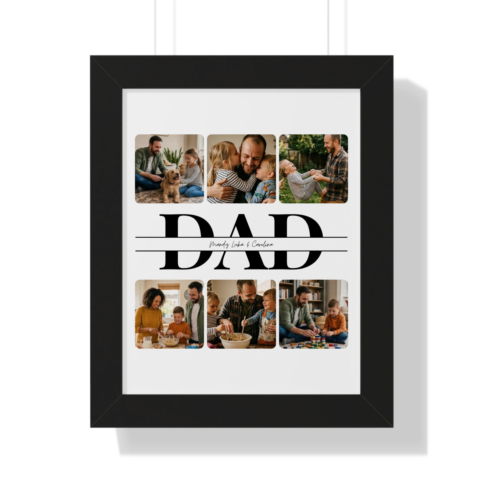 Framed Vertical Poster