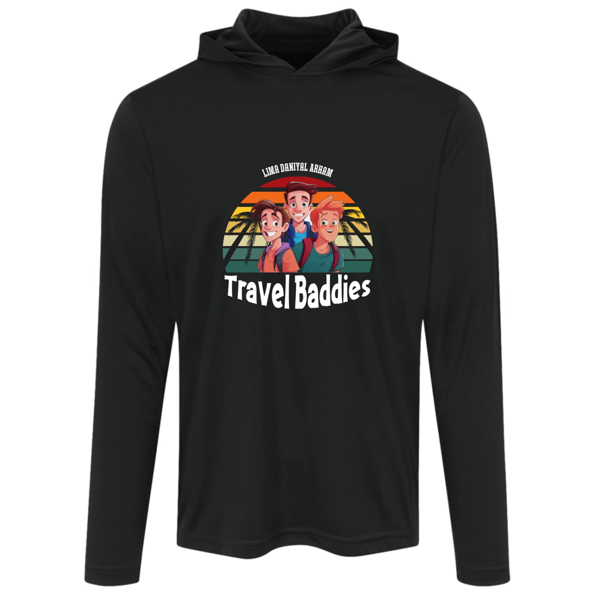 ST358 Sport-Tek Mens Competitor Hooded Tee