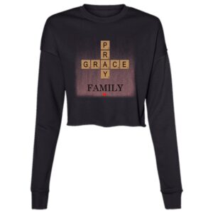B7503 Ladies’ Cropped Crewneck Fleece – Bella + Canvas
