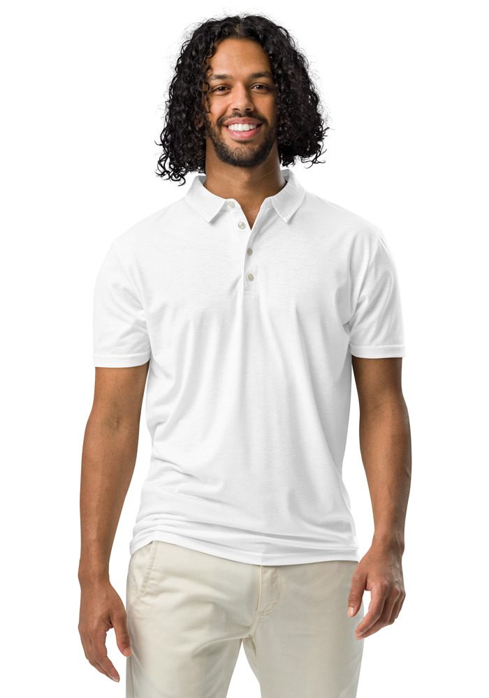 Men's All-Over Print Slim Fit Polo Shirt - Image 8