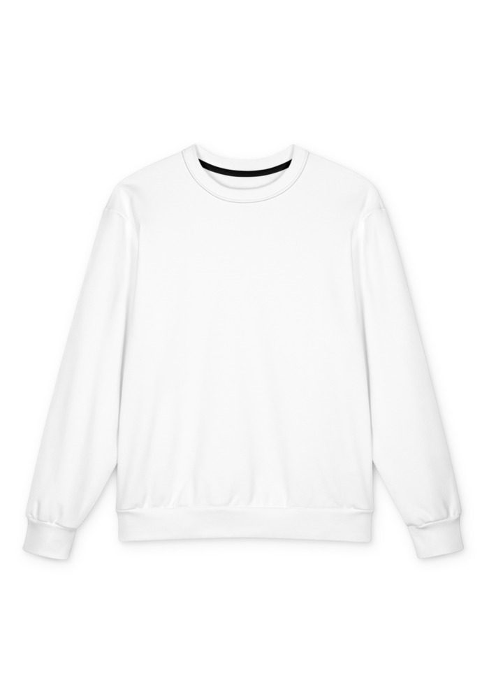 All-Over Print Oversized Cotton Sweatshirt