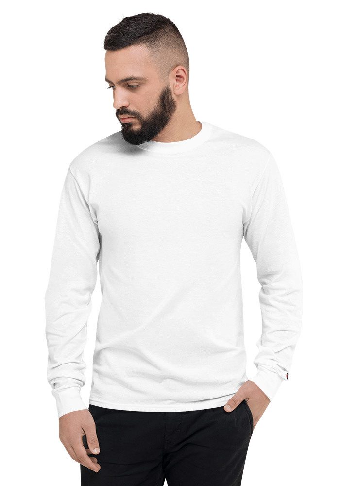Men’s Champion Long Sleeve T-Shirt | CC8C - Image 7